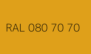 RAL 080 70 70 (D) Amarelo Toranja