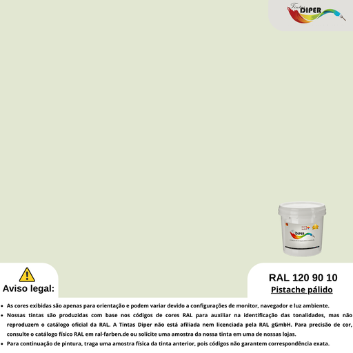 RAL 120 90 10 (P) Pistache claro