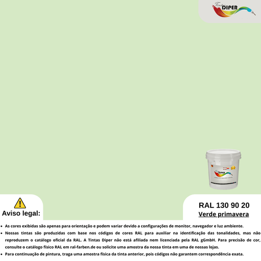 RAL 130 90 20 (T)Primavera verde