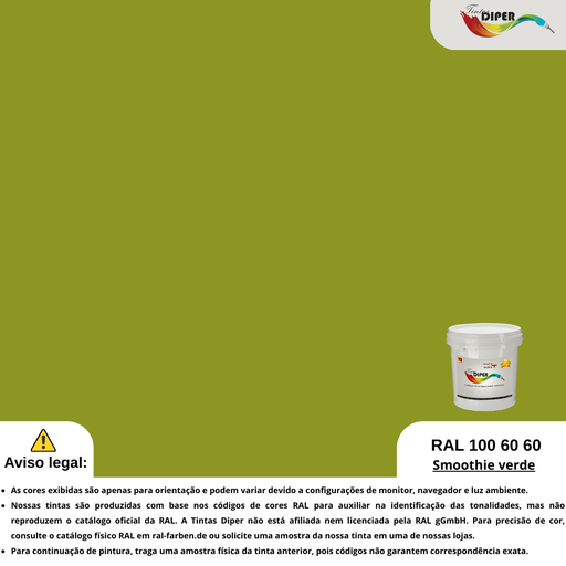 RAL 100 60 60(D)Smoothie verde