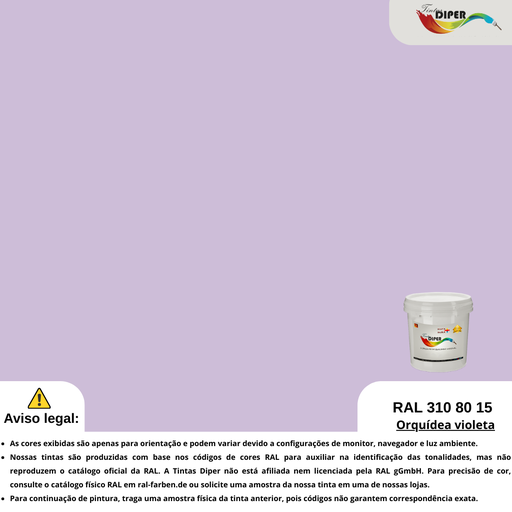 RAL 310 80 15 (T) Violeta orquídea