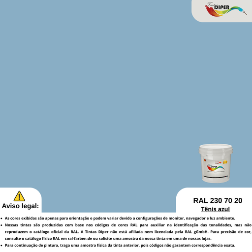 RAL 230 70 20 (D) Tênis azul