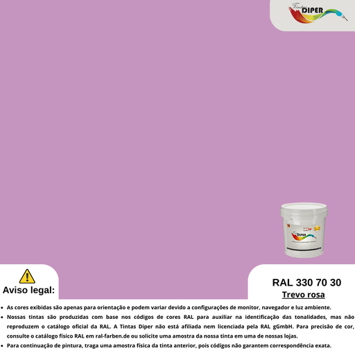 RAL 330 70 30 (T) Trevo rosa