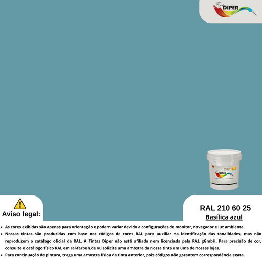 RAL 210 60 25(D)Basílica azul