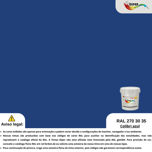RAL 270 30 35(DD)Kolibri azul