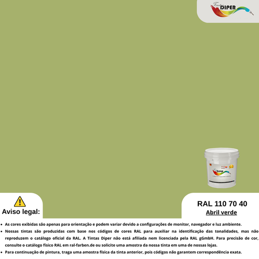RAL 110 70 40(DD)Abril verde