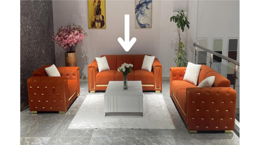 Sofá MAJESTOSO-093 (2Lugar)